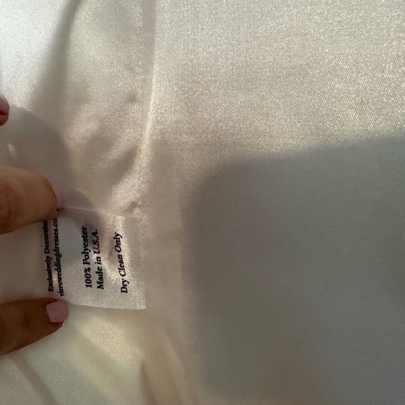 Viero Bridal Sparkly light pink dress size 2 - Picture 5 of 7